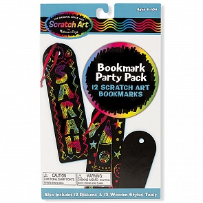 Закладка для книг Scratch art (Melissa&Doug, 5906_md)